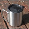 stainless steel camping cup 220ML keep warm double layer
